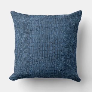 Almohada de lanzamiento de estampado de caimán