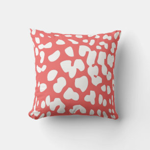 Almohada de lanzamiento de estampado de leopardo d