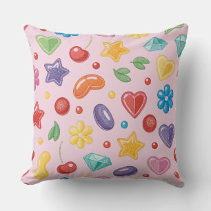 Almohada de lanzamiento de estrella de caramelo co