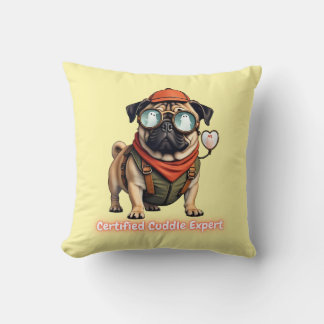 Almohada de lanzamiento de Experto en Mimos Certif