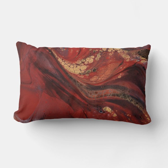 Almohada de lanzamiento de expresiones escarlatas (Anverso)