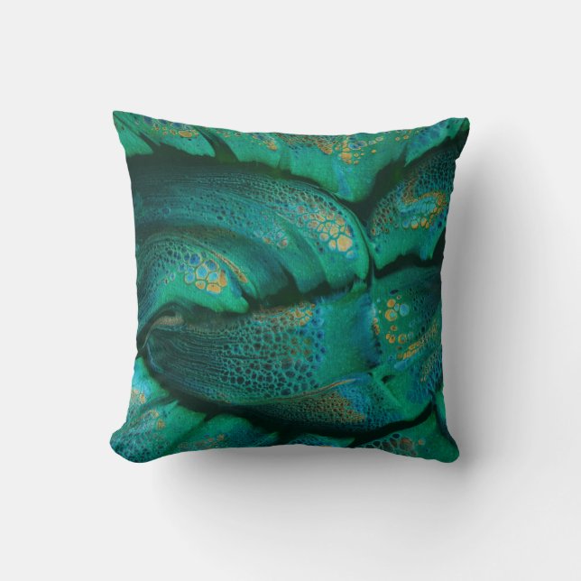 Almohada de lanzamiento de fantasía de helecho (Anverso)