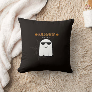 Almohada de lanzamiento de fantasma de calabaza de