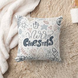 Almohada de lanzamiento de Feliz Navidad – Decorac
