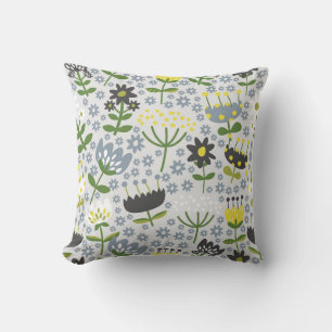 almohada de lanzamiento de flores