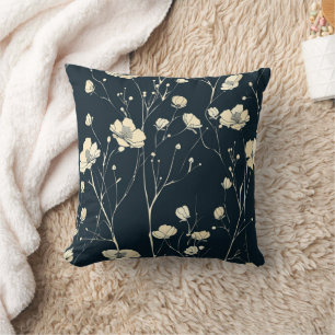 almohada de lanzamiento de flores silvestres, almo