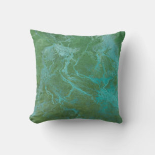 Almohada de lanzamiento de flujo de río abstracto