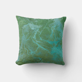 Almohada de lanzamiento de flujo de río abstracto