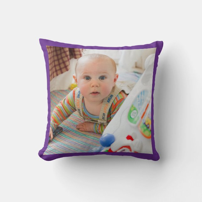 almohada de lanzamiento de foto de envío (Anverso)