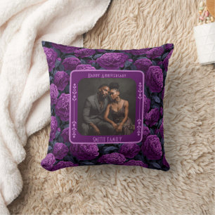 Almohada de lanzamiento de foto única para abuelo