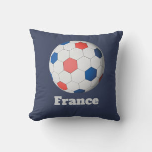 Almohada de lanzamiento de fútbol de Francia