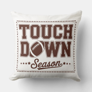 Almohada de lanzamiento de fútbol para fanáticos d