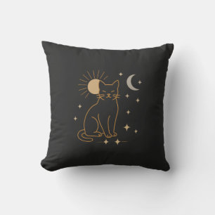 Almohada de lanzamiento de gato místico – Línea ce