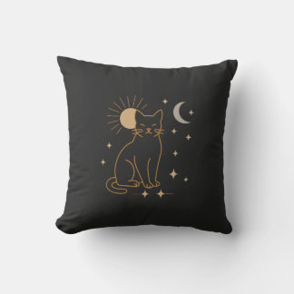Almohada de lanzamiento de gato místico – Línea ce