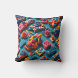 Almohada de lanzamiento de gomas de borrar de form