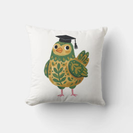 Almohada de lanzamiento de gorra de graduación de