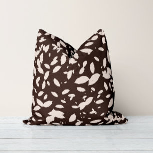 Almohada de lanzamiento de grano de café de follaj