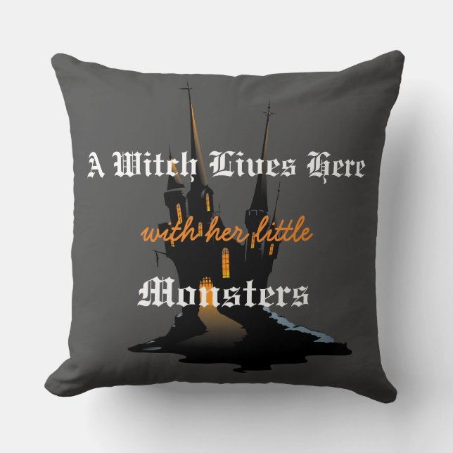 almohada de lanzamiento de Halloween (Anverso)