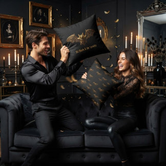 Almohada de lanzamiento de Halloween gótica Murcié
