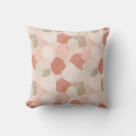 Almohada de lanzamiento de hojas botánicas de prim