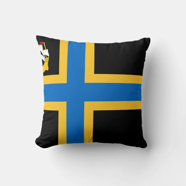 Almohada de lanzamiento de la bandera de Caithness (Anverso)