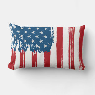 Almohada de lanzamiento de la bandera de EE. UU.