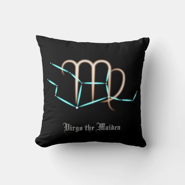 Almohada de lanzamiento de la constelación zodiaca (Anverso)