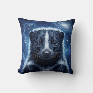 Almohada de lanzamiento de la galaxia del zorrillo