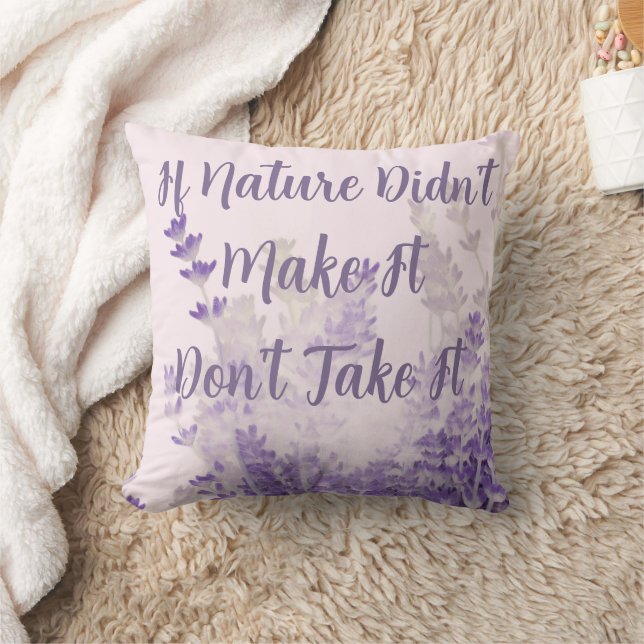Almohada de lanzamiento de la naturaleza (Manta)