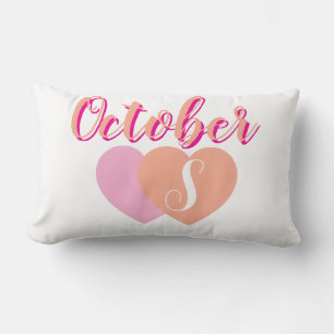 Almohada de lanzamiento de letra