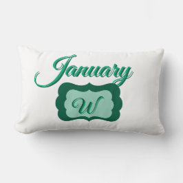 Almohada de lanzamiento de letra