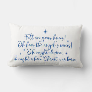 Almohada de lanzamiento de letras de Navidad