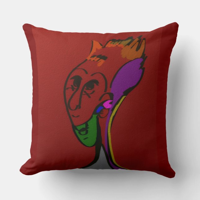 Almohada de lanzamiento de líder anciano alienígen (Anverso)
