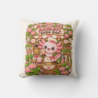 Almohada de lanzamiento de loto rosa de la barra d