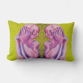 Almohada de lanzamiento de madera de risitas 2