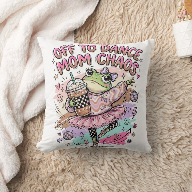 Almohada de lanzamiento de mamá de baile  (Manta)