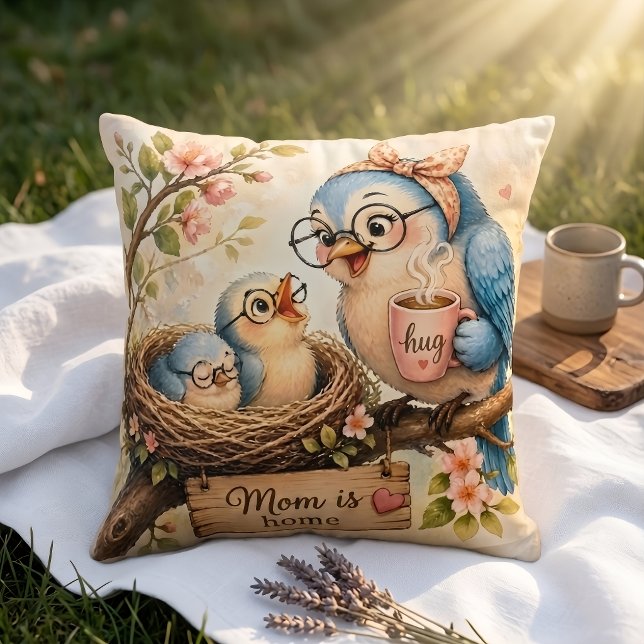 Almohada de lanzamiento de mamá en casa   (Subido por el creador)