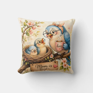 Almohada de lanzamiento de mamá en casa  