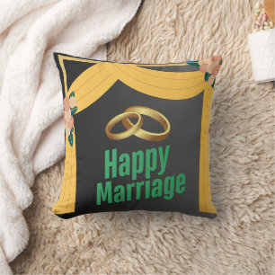 Almohada de lanzamiento de matrimonio feliz, Almoh