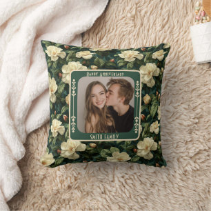 Almohada de lanzamiento de matrimonio para pareja 