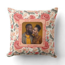 Almohada de lanzamiento de matrimonio recuerdo ins