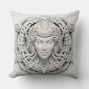 almohada de lanzamiento de medusa