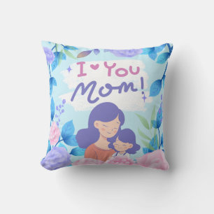 Almohada de lanzamiento de mensaje sincero para ma