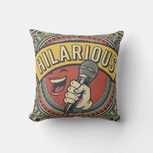 Almohada de lanzamiento de micrófono clásico diver