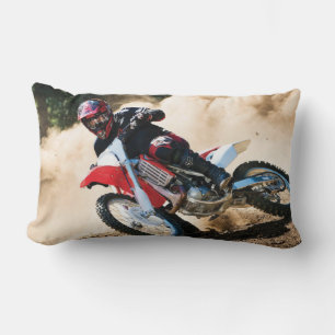 almohada de lanzamiento de motocross