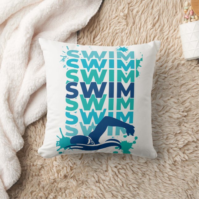 Almohada de lanzamiento de natación (Manta)