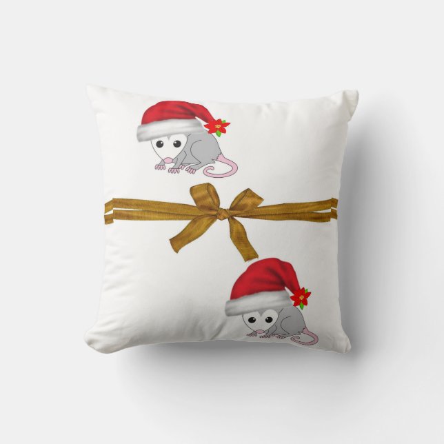 Almohada de lanzamiento de Navidad, Almohada de la (Anverso)