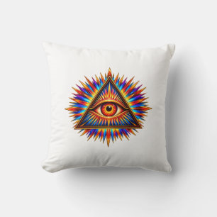 Almohada de lanzamiento de ojo de sol de rubí
