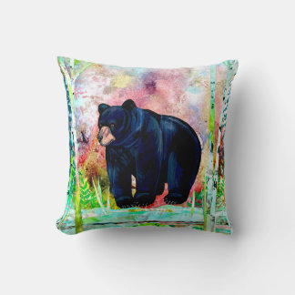 almohada de lanzamiento de oso