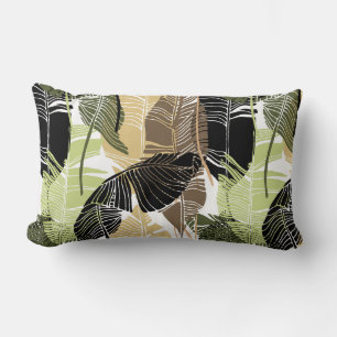 Almohada de lanzamiento de palmeras tropicales